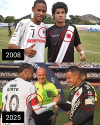 17年匆匆🥹08年内马尔&amp;库鸟新星对决，25年成母队队长再次相遇